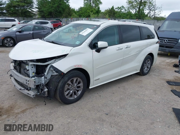 2021 Toyota Sienna XLE с VIN 5TDYSKFC6MS002087, выставлен на аукционе IAAI как лот 42182937 с пробегом 63 192 миль миль и . История ставок и продаж доступна на DreamBid. Изображение 20.