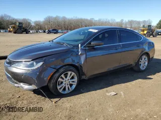 2016 Chrysler 200 Limited with VIN 1C3CCCABXGN133548, listed as a Copart auction lot 87757265 with 113,680 mi miles and Salvage Title. Bid and sale history available at carsss.com. Image 1.