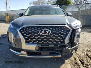 2022 Hyundai Palisade Calligraphy z VIN KM8R74HE8NU458097, wystawiony jako Copart lot #49747825 z przebiegiem 14 973 mil mil oraz Szkoda całkowita • Salvage title. Historia ofert i sprzedaży dostępna na DreamBid. Obrazek 5.