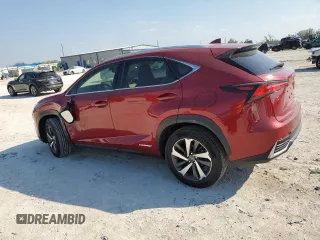 2019 Lexus NX 300h with VIN JTJBJRBZ0K2125008, listed as a Copart auction lot 46792675 with 28,002 mi miles and Salvage title. Bid and sale history available at DreamBid. Image 2.