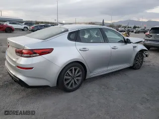 2019 Kia Optima EX with VIN 5XXGU4L19KG368113, listed as a Copart auction lot 42604615 with 58,392 mi miles and Salvage Title. Bid and sale history available at carsss.com. Image 3.