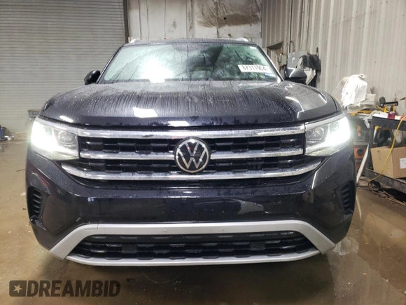 2022 Volkswagen Atlas SE with VIN 1V2LC2CA1NC204315, listed as a Copart auction lot 87311904 with 33,766 mi miles and Salvage title. Bid and sale history available at DreamBid. Image 5.