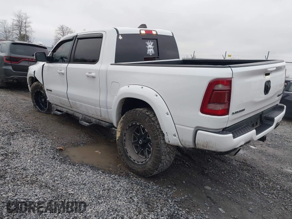 2023 Ram 1500 Laramie with VIN 1C6SRFJT3PN519364, listed as a IAAI auction lot 41553431 with 23,541 mi miles and . Bid and sale history available at DreamBid. Image 3.