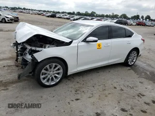 2024 Cadillac CT5 Luxury z VIN 1G6DM5RK9R0107524, wystawiony jako Copart lot #55196684 z przebiegiem 15 746 mil mil oraz Szkoda całkowita • Salvage title. Historia ofert i sprzedaży dostępna na DreamBid. Obrazek 1.
