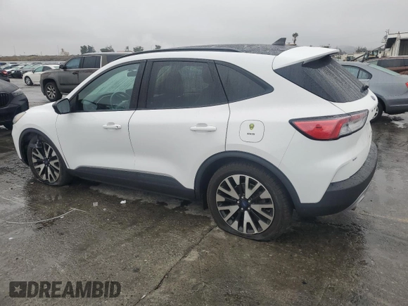 2020 Ford Escape SE Sport Hybrid with VIN 1FMCU0BZ4LUC32901, listed as a Copart auction lot 42052085 with 77,689 mi miles and Salvage Title. Bid and sale history available at DreamBid. Image 2.