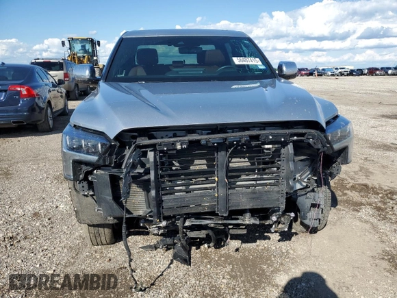 2023 Toyota Tundra 1794 Edition with VIN 5TFMA5AB6PX026745, listed as a Copart auction lot 56487415 with 30,545 mi miles and Salvage title. Bid and sale history available at DreamBid. Image 5.