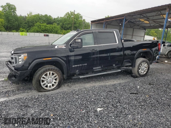 2018 GMC Sierra 2500HD SLE z VIN 1GT49MEY1PF165625, wystawiony jako Copart lot #58934545 z przebiegiem 27 985 mil mil oraz Szkoda całkowita • Salvage title. Historia ofert i sprzedaży dostępna na DreamBid. Obrazek 1.