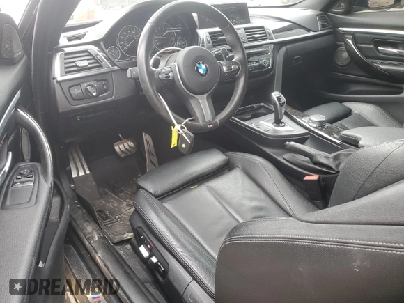 2019 BMW 4 Series 430i with VIN WBA4W3C58KAF91894, listed as a Copart auction lot 89100375 with 36,115 mi miles and Clean Title. Bid and sale history available at carsss.com. Image 8.