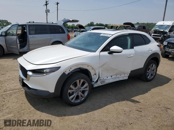 2021 Mazda CX-30 Preferred with VIN 3MVDMACLXMM215839, listed as a Copart auction lot 60664625 with 27,177 mi miles and Non repairable. Bid and sale history available at DreamBid. Image 1.