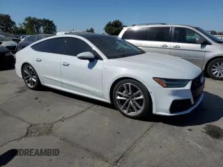 2020 Audi A7 Premium Plus with VIN WAUU2AF2XLN003678, listed as a Copart auction lot 67271893 with 33,856 mi miles and . Bid and sale history available at DreamBid. Image 4.