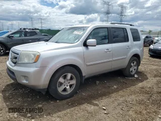 2011 Honda Pilot EX-L z VIN 5FNYF4H51BB002711, wystawiony jako Copart lot #57712155 z przebiegiem 212 890 mil mil oraz Szkoda całkowita • Salvage title. Historia ofert i sprzedaży dostępna na DreamBid. Obrazek 1.