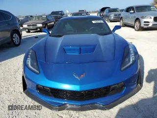 2016 Chevrolet Corvette Z06 1LZ with VIN 1G1YP2D64G5601801, listed as a Copart auction lot 76902984 with 8,455 mi miles and Salvage Title. Bid and sale history available at carsss.com. Image 5.