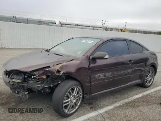 2008 Scion tC Spec with VIN JTKDE167380255713, listed as a Copart auction lot 67165324 with 0 mi miles and Salvage Title. Bid and sale history available at carsss.com. Image 1.