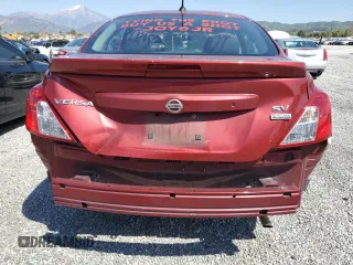 2018 Nissan Versa Sedan SV with VIN 3N1CN7APXJL873376, listed as a Copart auction lot 52180865 with 201,526 mi miles and Salvage Title. Bid and sale history available at carsss.com. Image 6.