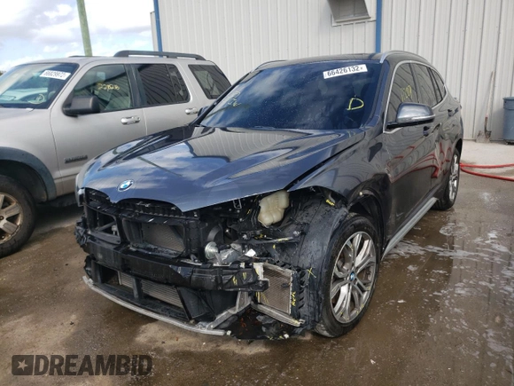 2016 BMW X1 xDrive28i with VIN WBXHT3C38G5E47549, listed as a Copart auction lot 66426132 with 72,207 mi miles. Bid and sale history available at carsss.com. Image 2.