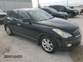 2010 Infiniti EX Journey with VIN JN1AJ0HP3AM703009, listed as a Copart auction lot 88905495 with 144,291 mi miles and Salvage Title. Bid and sale history available at DreamBid. Image 4.