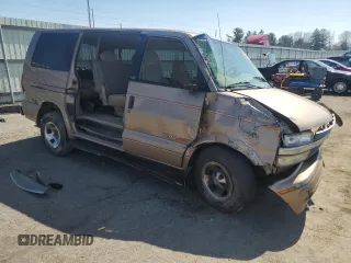 1998 Chevrolet Astro with VIN 1GNEL19W7WB182424, listed as a Copart auction lot 49575185 with 131,741 mi miles and Salvage Title. Bid and sale history available at carsss.com. Image 4.