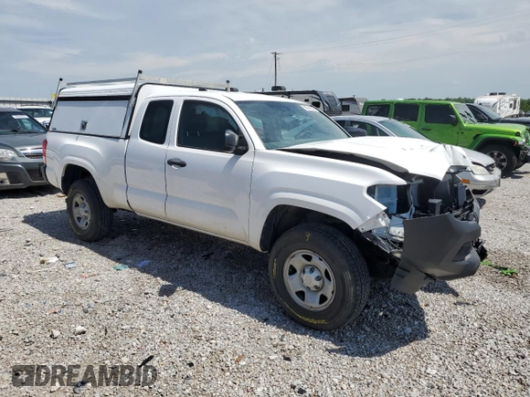 2017 Toyota Tacoma SR with VIN 5TFSX5EN2HX047314, listed as a Copart auction lot 56748355 with 123,023 mi miles and Salvage title. Bid and sale history available at DreamBid. Image 4.