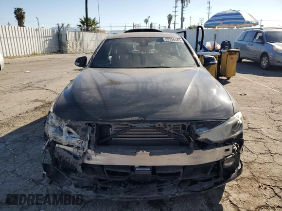 2018 BMW 3 Series 330e iPerformance with VIN WBA8E1C55JA758443, listed as a Copart auction lot 89356485 with 35,599 mi miles and Salvage Title. Bid and sale history available at carsss.com. Image 5.