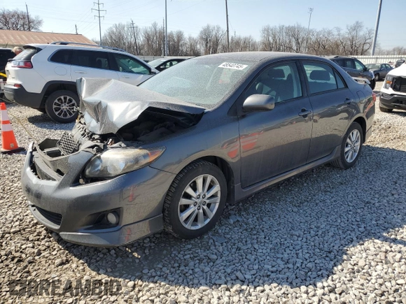 2010 Toyota Corolla with VIN 2T1BU4EE9AC450438, listed as a Copart auction lot 48540745 with 231,714 mi miles and Salvage title. Bid and sale history available at DreamBid. Image 1.