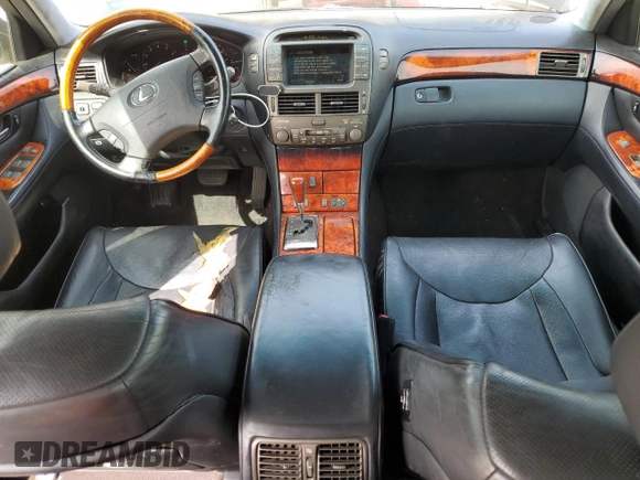 2005 Lexus LS 430 z VIN JTHBN36FX55017789, wystawiony jako Copart lot #56685605 z przebiegiem 209 238 mil mil oraz Czysty tytuł • Clean title. Historia ofert i sprzedaży dostępna na DreamBid. Obrazek 8.