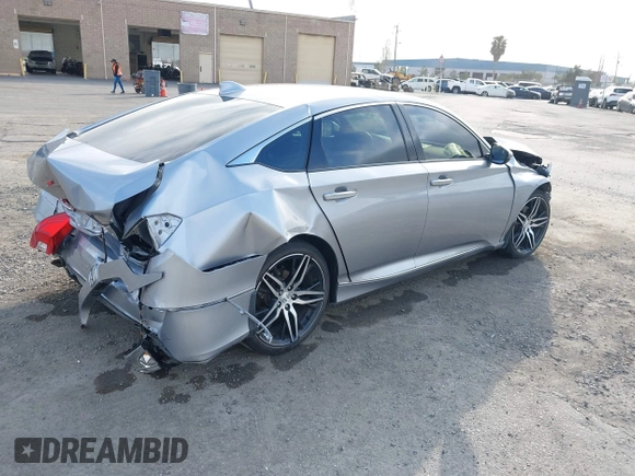 2021 Honda Accord Touring z VIN 1HGCV2F99MA032916, wystawiony jako IAAI lot #42019607 z przebiegiem 64 344 mil mil oraz . Historia ofert i sprzedaży dostępna na DreamBid. Obrazek 4.