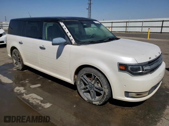 2013 Ford Flex Limited z VIN 2FMHK6DT6DBD28575, wystawiony jako Copart lot #70243394 z przebiegiem 144 254 mil mil oraz Czysty tytuł • Clean title. Historia ofert i sprzedaży dostępna na DreamBid. Obrazek 4.