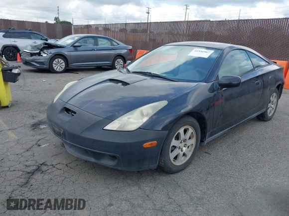 2000 Toyota Celica GT with VIN JTDDR32TXY0035804, listed as a IAAI auction lot 41936967 with 226,930 mi miles and . Bid and sale history available at DreamBid. Image 2.