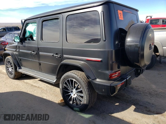2020 Mercedes-Benz G 550 with VIN W1NYC6BJ9LX343381, listed as a Copart auction lot 43273034 with Not Provided miles and Salvage Title. Bid and sale history available at DreamBid. Image 2.
