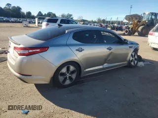 2013 Kia Optima EX with VIN KNAGM4AD4D5040468, listed as a Copart auction lot 81608804 with Not provided miles and Salvage title. Bid and sale history available at DreamBid. Image 3.