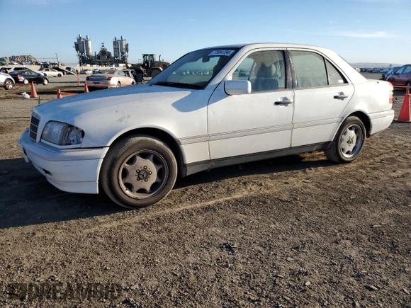 1994 Mercedes-Benz C 230/260/280/320 with VIN WDBHA28E6RF098536, listed as a Copart auction lot 77804734 with 181,285 mi miles and Clean Title. Bid and sale history available at carsss.com. Image 1.