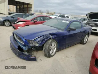 2014 Ford Mustang V6 with VIN 1ZVBP8AM4E5271591, listed as a Copart auction lot 47320805 with 87,915 mi miles and Salvage Title. Bid and sale history available at DreamBid. Image 1.