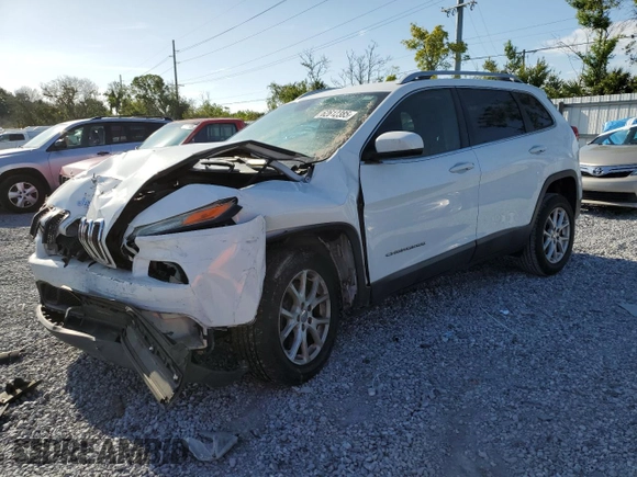 2017 Jeep Cherokee Latitude z VIN 1C4PJLCB7HW559306, wystawiony jako Copart lot #62612385 z przebiegiem 137 760 mil mil oraz Szkoda całkowita • Salvage title. Historia ofert i sprzedaży dostępna na DreamBid. Obrazek 1.