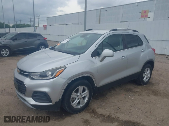 2017 Chevrolet Trax LT with VIN KL7CJLSB5HB220984, listed as a IAAI auction lot 42139289 with 149,104 mi miles and . Bid and sale history available at carsss.com. Image 2.
