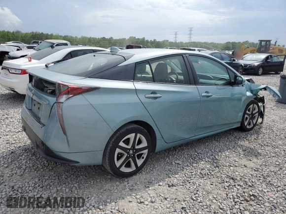 2016 Toyota Prius Four with VIN JTDKARFU1G3004300, listed as a Copart auction lot 53877835 with Not Provided miles and Salvage Title. Bid and sale history available at carsss.com. Image 3.