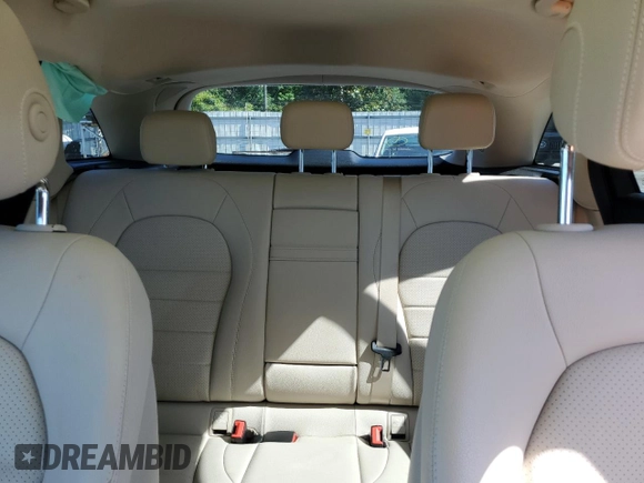 2019 Mercedes-Benz GLC 300 with VIN WDC0G4JB1K1002639, listed as a Copart auction lot 58216615 with 52,160 mi miles and Salvage title. Bid and sale history available at DreamBid. Image 10.