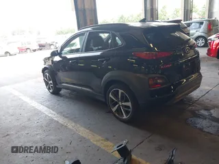 2019 Hyundai Kona Limited with VIN KM8K33A5XKU344471, listed as a IAAI auction lot 42360060 with 66,099 mi miles and . Bid and sale history available at DreamBid. Image 3.