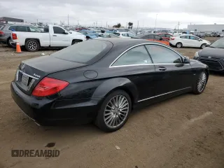 2011 Mercedes-Benz CL-Class CL 550 with VIN WDDEJ9EB6BA026123, listed as a Copart auction lot 74000713 with 63,863 mi miles and Salvage Title. Bid and sale history available at carsss.com. Image 3.