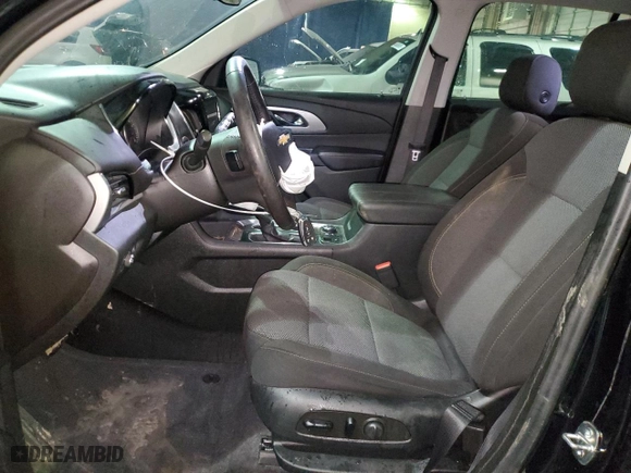 2021 Chevrolet Traverse LT Cloth with VIN 1GNEVGKW0MJ262173, listed as a Copart auction lot 46700475 with 50,532 mi miles and Salvage Title. Bid and sale history available at carsss.com. Image 7.