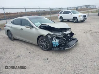 2023 Lexus ES 350 with VIN 58ADZ1B12PU140108, listed as a IAAI auction lot 41497526 with 10,015 mi miles and . Bid and sale history available at DreamBid. Image 1.