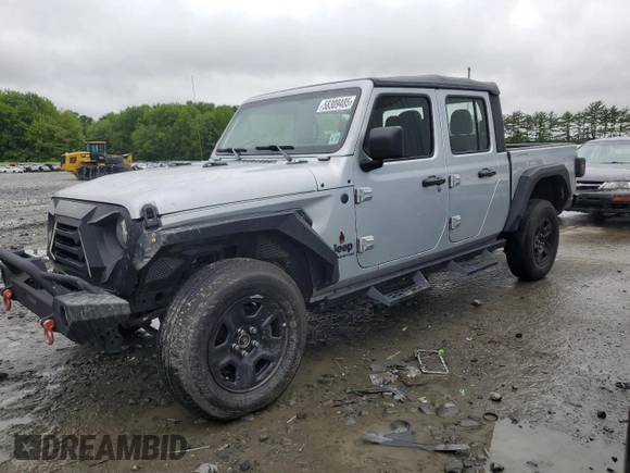 2022 Jeep Gladiator Texas Trail with VIN 1C6HJTAG7NL165957, listed as a Copart auction lot 58309485 with 86,805 mi miles and Salvage title. Bid and sale history available at DreamBid. Image 1.