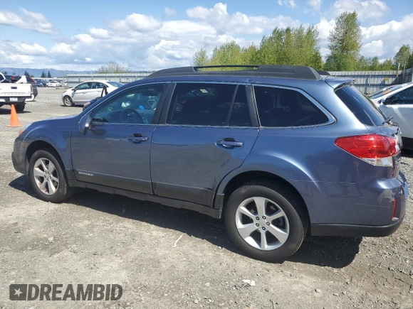 2013 Subaru Outback Premium with VIN 4S4BRBCC6D3310847, listed as a Copart auction lot 53921245 with 143,076 mi miles and Salvage Title. Bid and sale history available at carsss.com. Image 2.