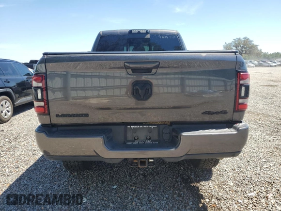 2020 Ram 2500 Laramie with VIN 3C6UR5NL5LG126255, listed as a Copart auction lot 50605855 with 0 mi miles and Non Repairable. Bid and sale history available at carsss.com. Image 6.