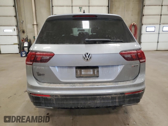 2021 Volkswagen Tiguan S with VIN 3VV0B7AX1MM019479, listed as a Copart auction lot 48524895 with 50,445 mi miles and Salvage Title. Bid and sale history available at DreamBid. Image 6.