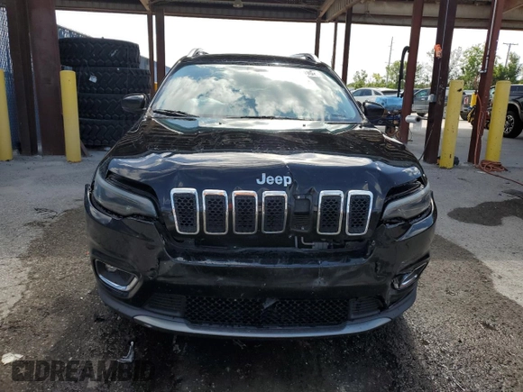 2019 Jeep Cherokee Limited z VIN 1C4PJLDBXKD302450, wystawiony jako Copart lot #54840495 z przebiegiem 141 148 mil mil oraz Nie do naprawy • Non repairable. Historia ofert i sprzedaży dostępna na DreamBid. Obrazek 5.