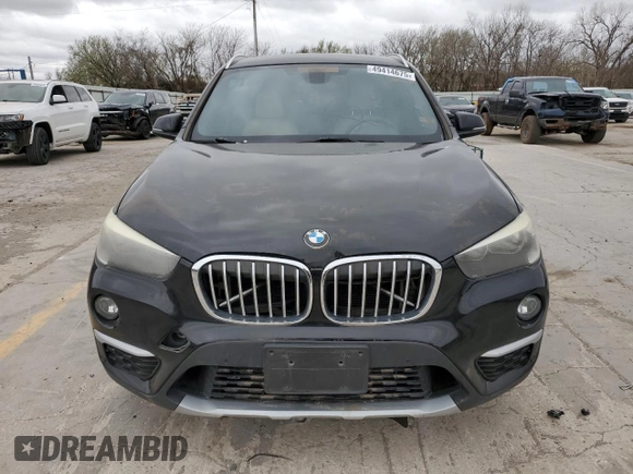 2017 BMW X1 xDrive28i with VIN WBXHT3C35H5F68752, listed as a Copart auction lot 49414675 with 114,308 mi miles and Clean Title. Bid and sale history available at carsss.com. Image 5.