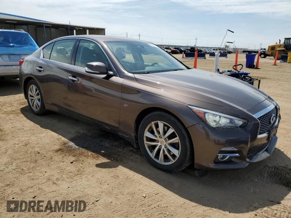 2015 Infiniti Q50 Premium с VIN JN1BV7AR7FM421900, выставлен на аукционе Copart как лот 58426305 с пробегом 125 467 миль миль и Списание • Salvage title. История ставок и продаж доступна на DreamBid. Изображение 4.