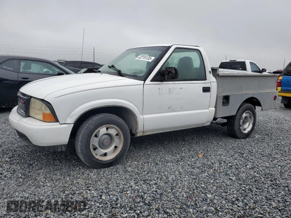 2001 GMC Sonoma SL with VIN 1GTCS145418107204, listed as a Copart auction lot 42218135 with 187,009 mi miles and Clean Title. Bid and sale history available at carsss.com. Image 1.