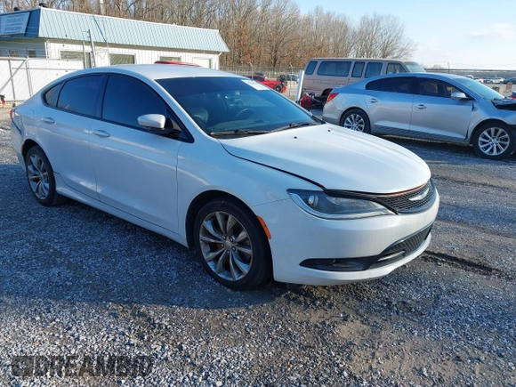 2015 Chrysler 200 S with VIN 1C3CCCBG5FN699500, listed as a IAAI auction lot 41544234 with 171,864 mi miles and . Bid and sale history available at carsss.com. Image 1.