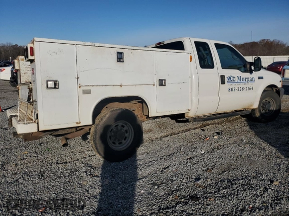 2000 Ford F-250 with VIN 1FDNX20L5YEC28707, listed as a Copart auction lot 83898604 with 251,702 mi miles and Salvage title. Bid and sale history available at DreamBid. Image 3.